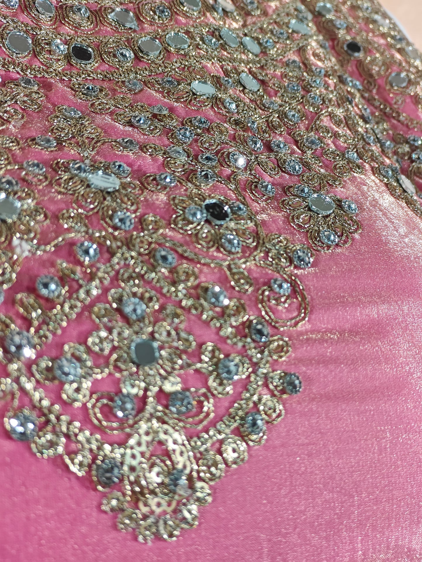 Pink Sharara suit