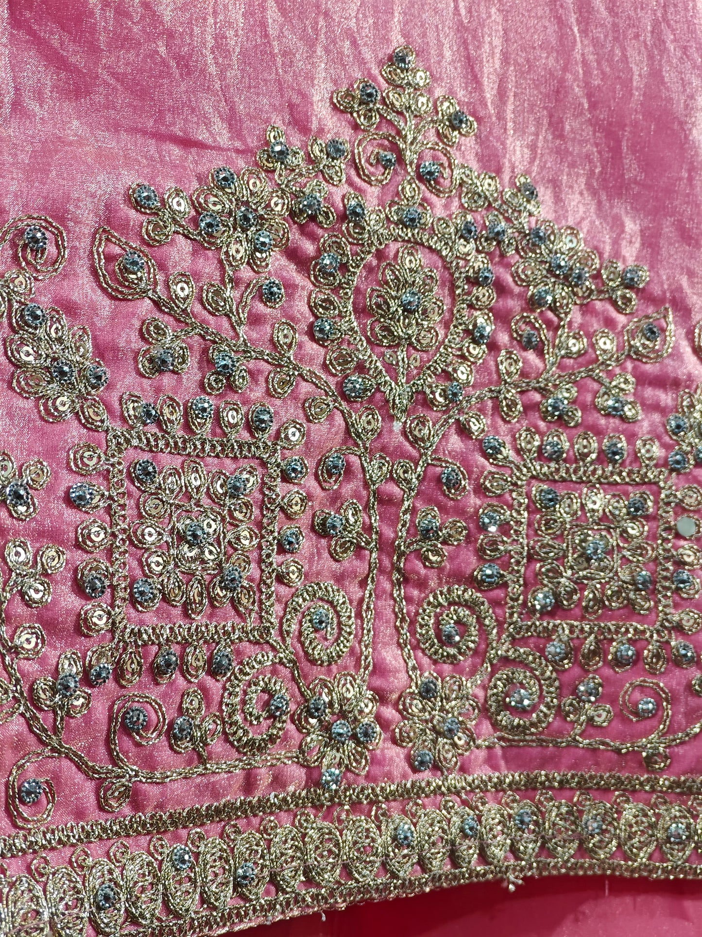 Pink Sharara suit