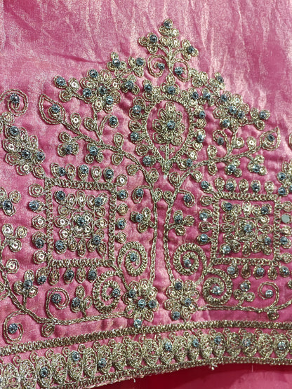 Pink Sharara suit