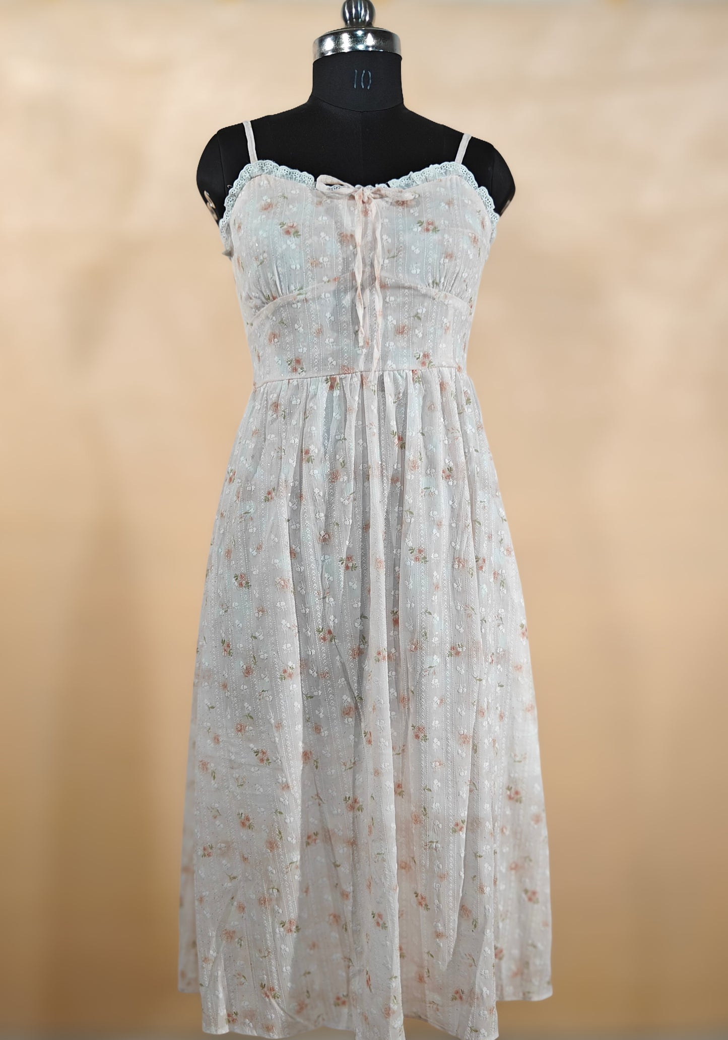 Smocked Stripe Dress